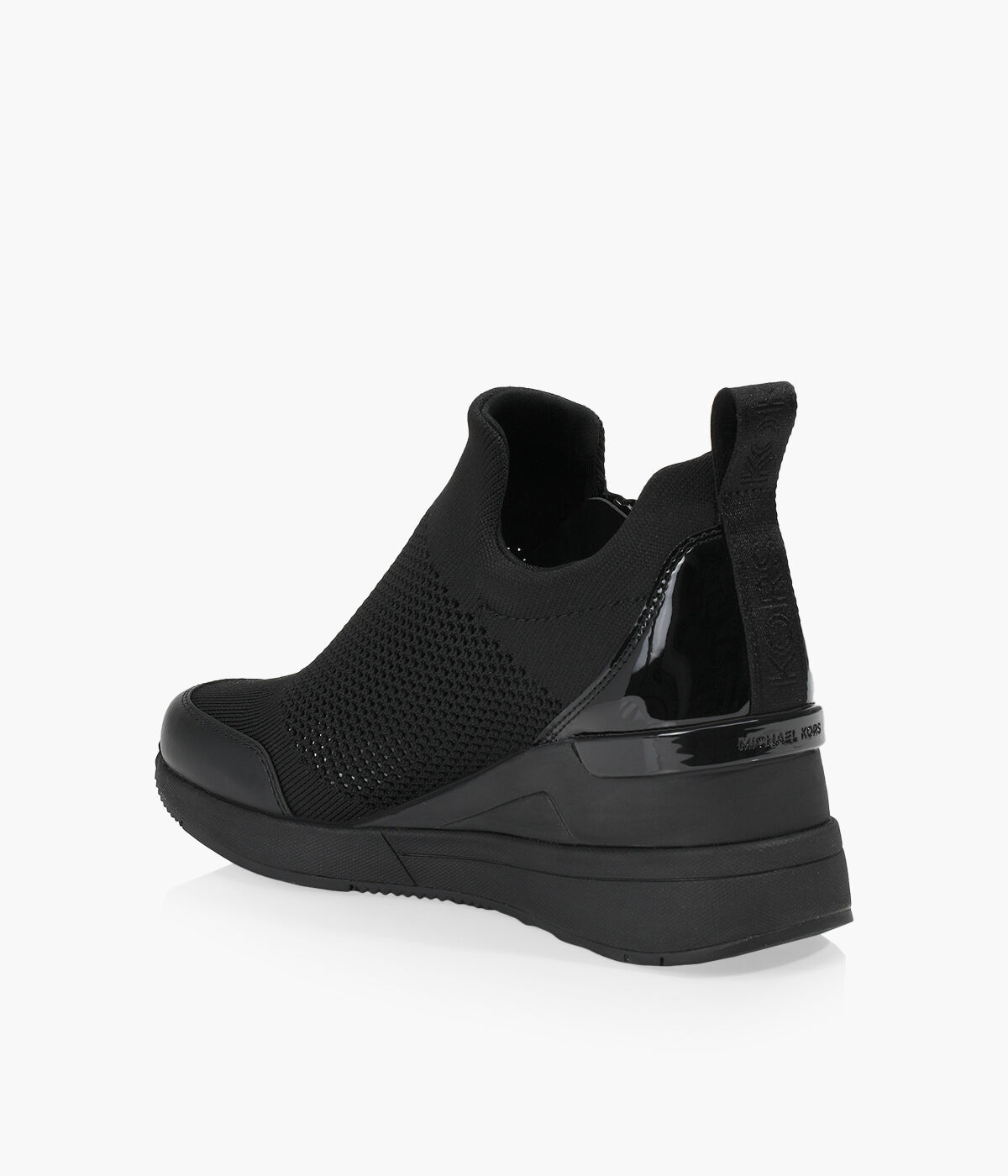 Michael kors trainers womens black shop
