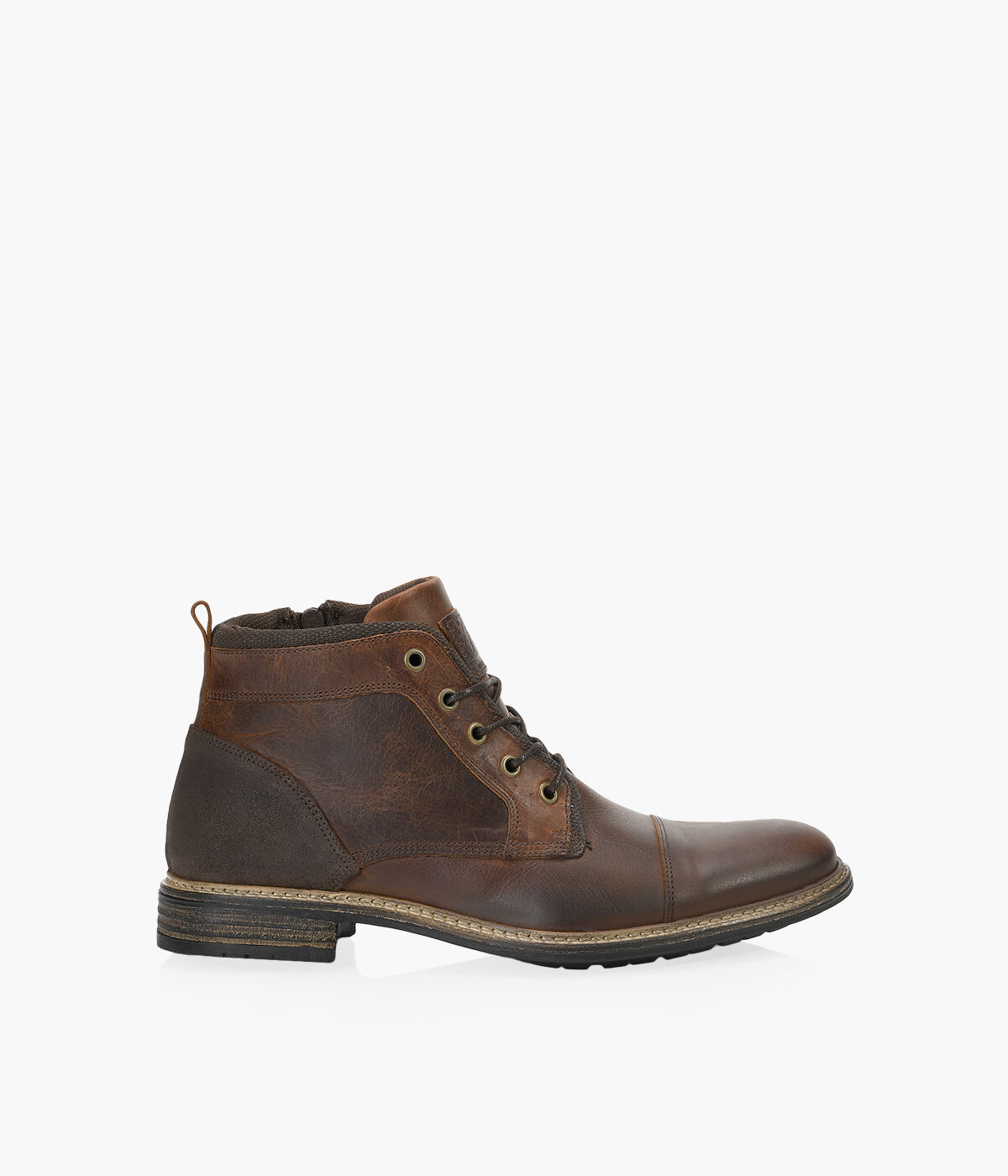 B2 HARLEY Brown Leather Browns Shoes