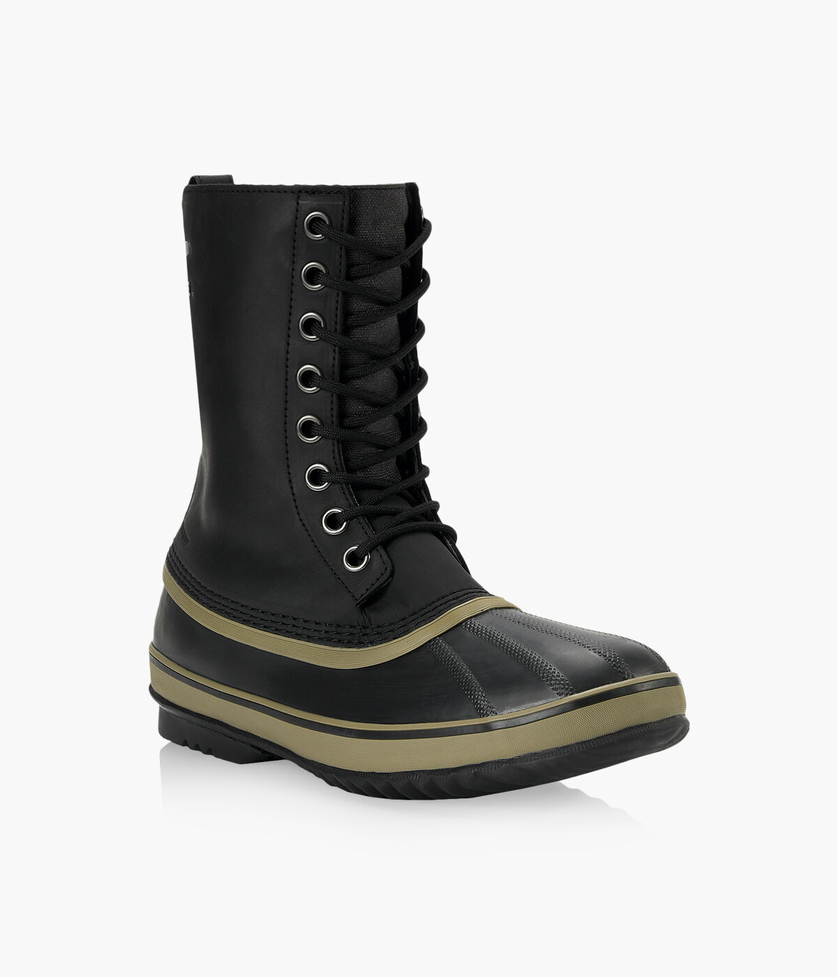 SOREL 1964 LTR WP Black Rubber Browns Shoes