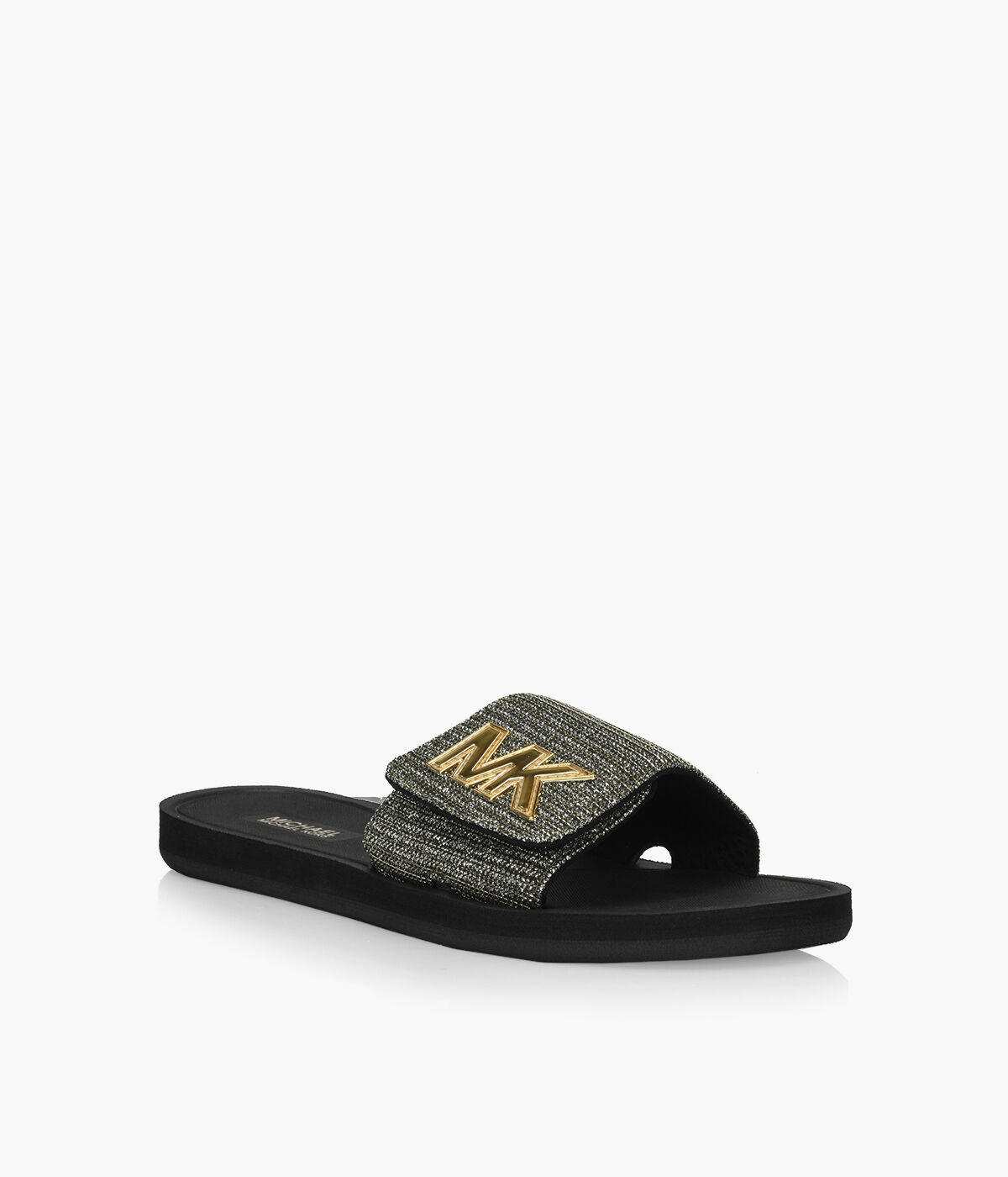 michael kors sparkle slides