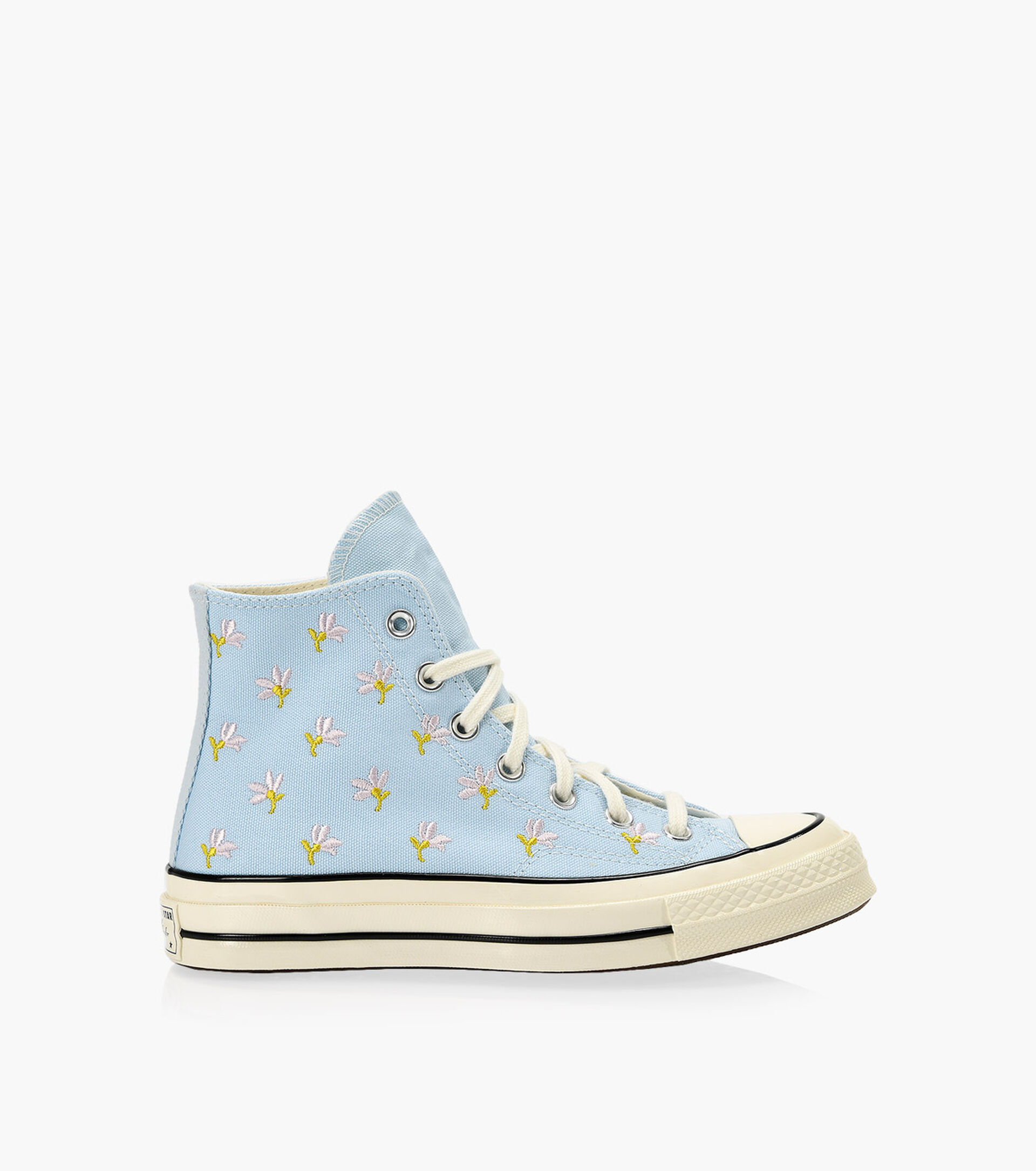 CONVERSE CHUCK 70 EMBROIDERED GARDEN PARTY - Blue Fabric | Browns Shoes