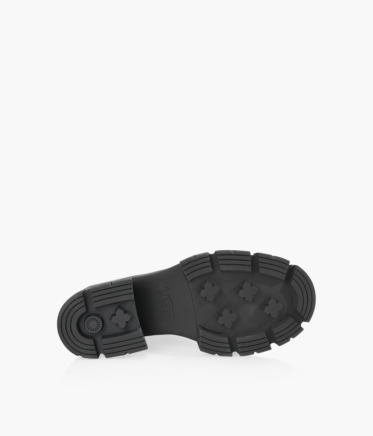 UGG BROOKLYN CHELSEA Black Leather Browns Shoes