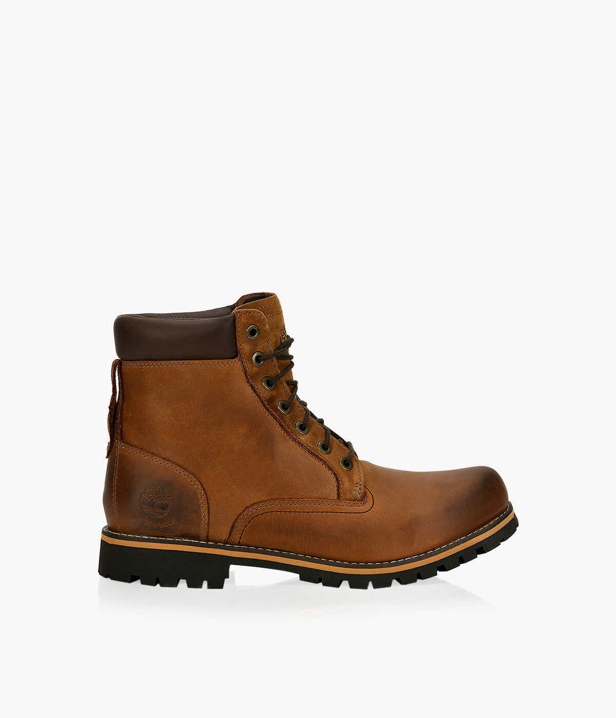 Brown rugged boots clearance