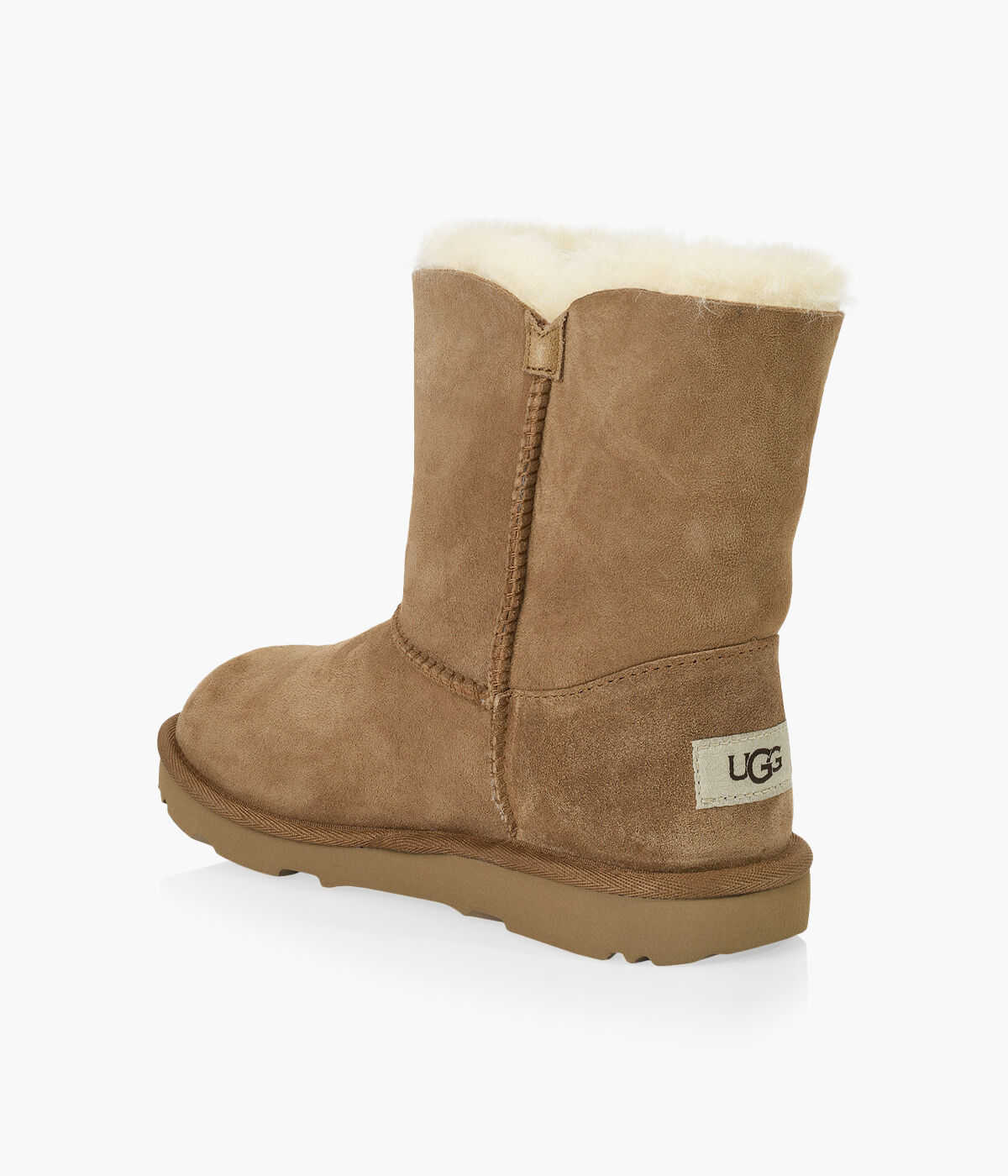 Brown ugg boots with on sale buttons