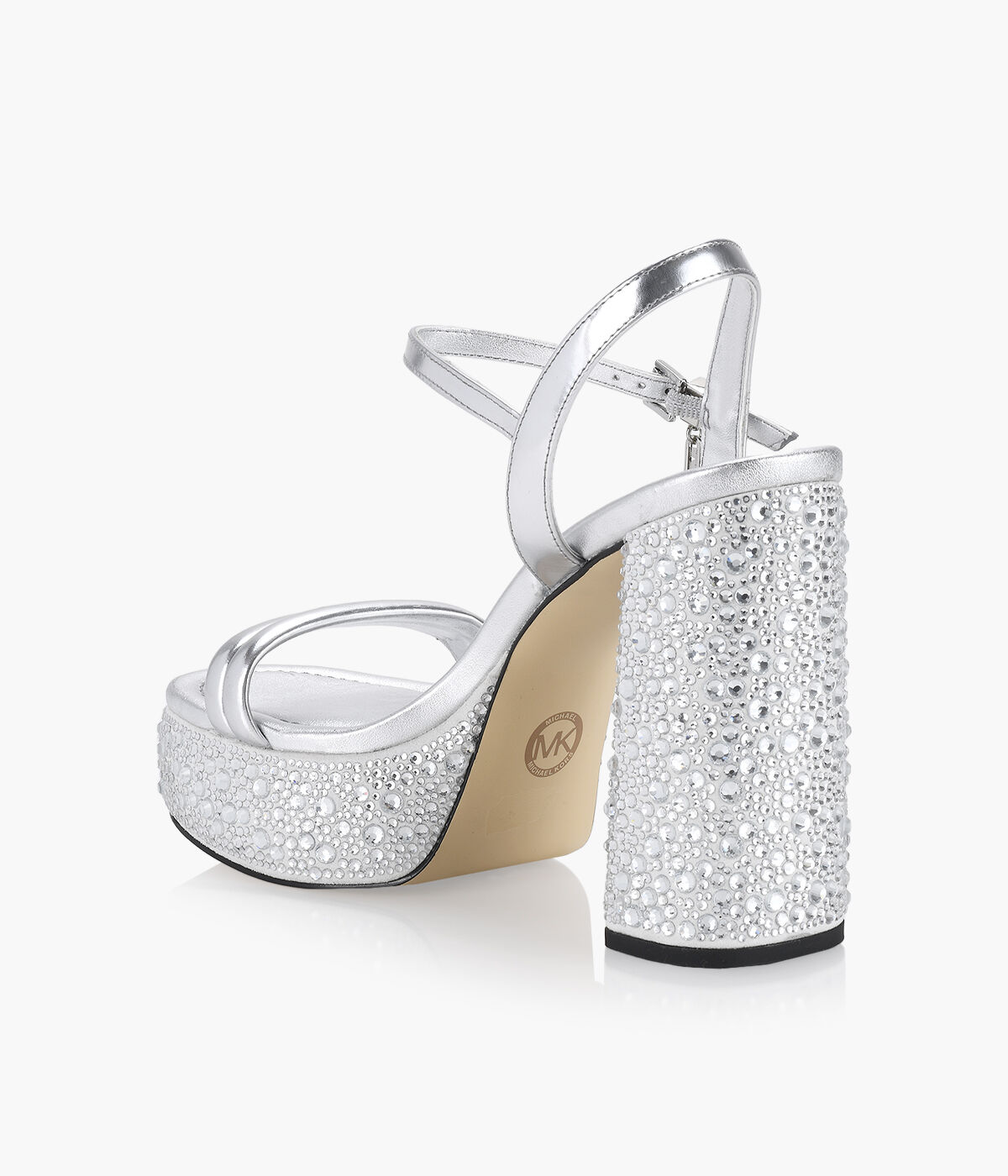 Michael kors cheap silver platform shoes