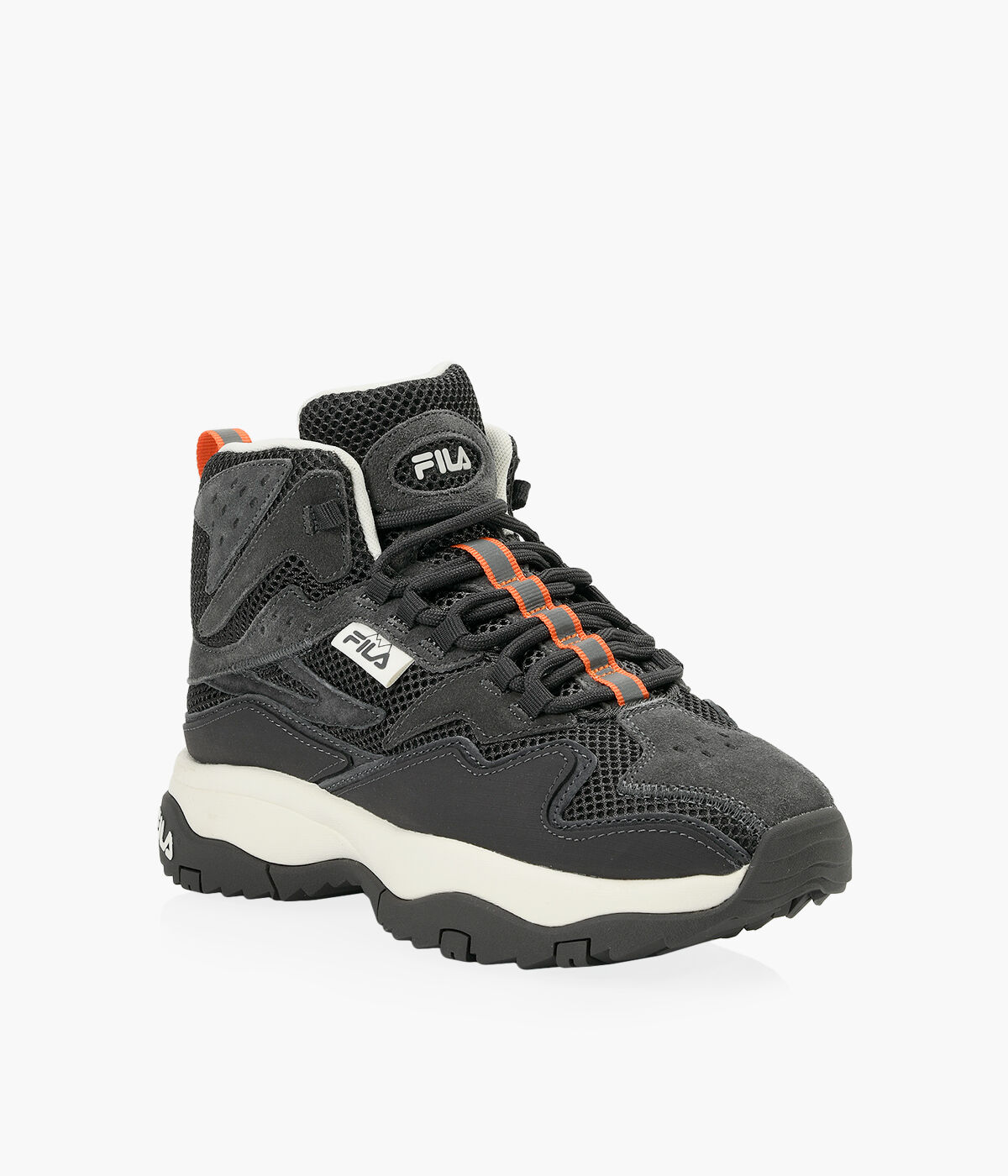 Grey online fila boots