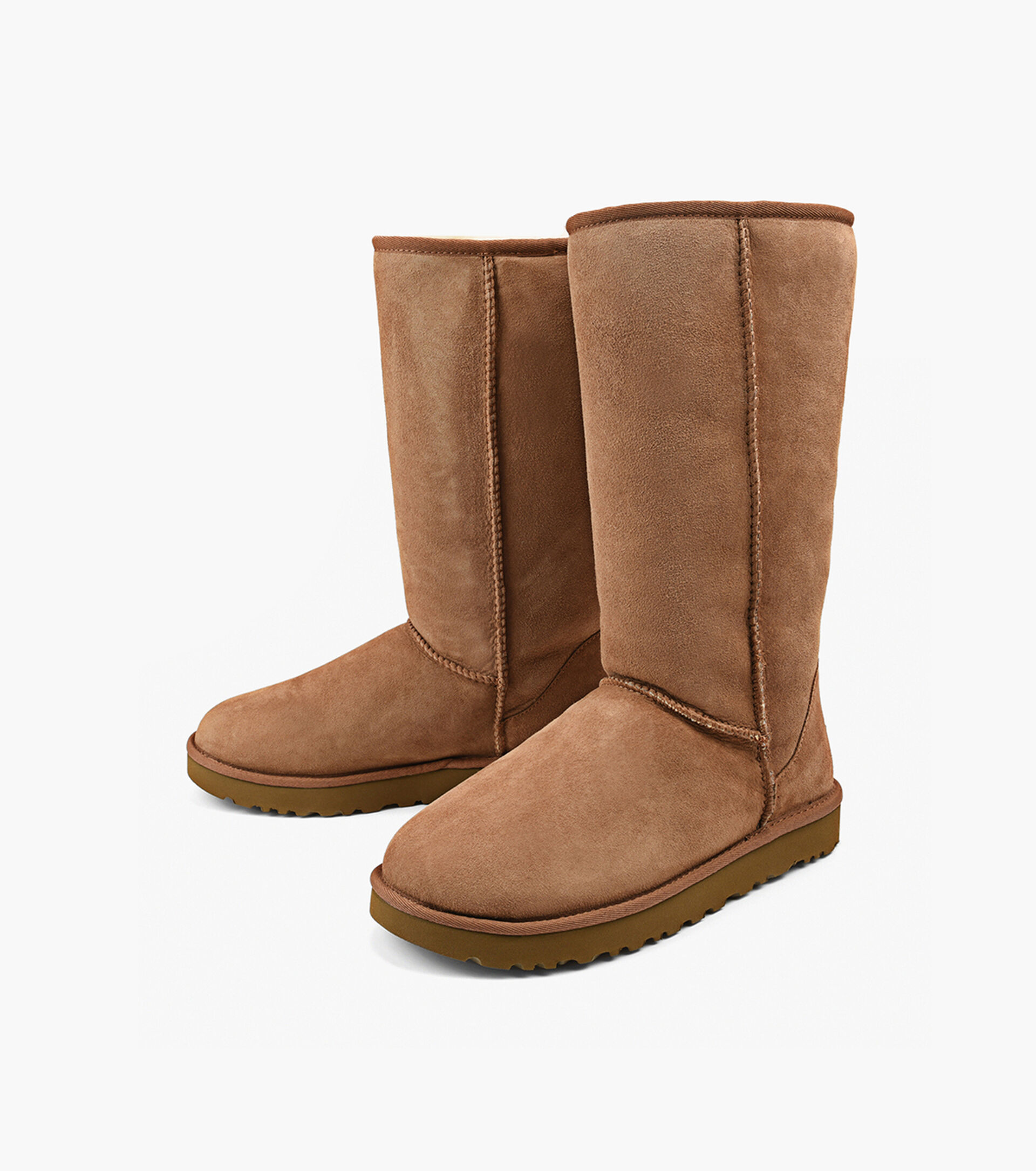 UGG CLASSIC TALL II Suede Browns Shoes