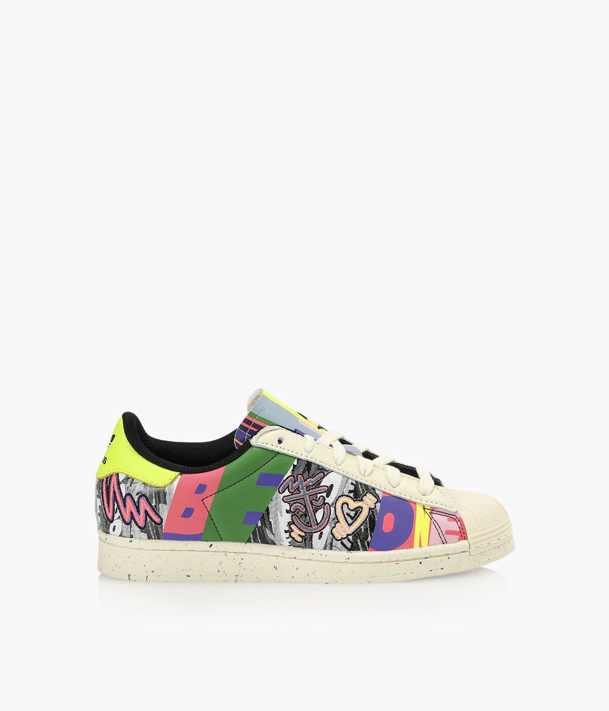 ADIDAS SUPERSTAR PRIDE Multicolour Leather Browns Shoes