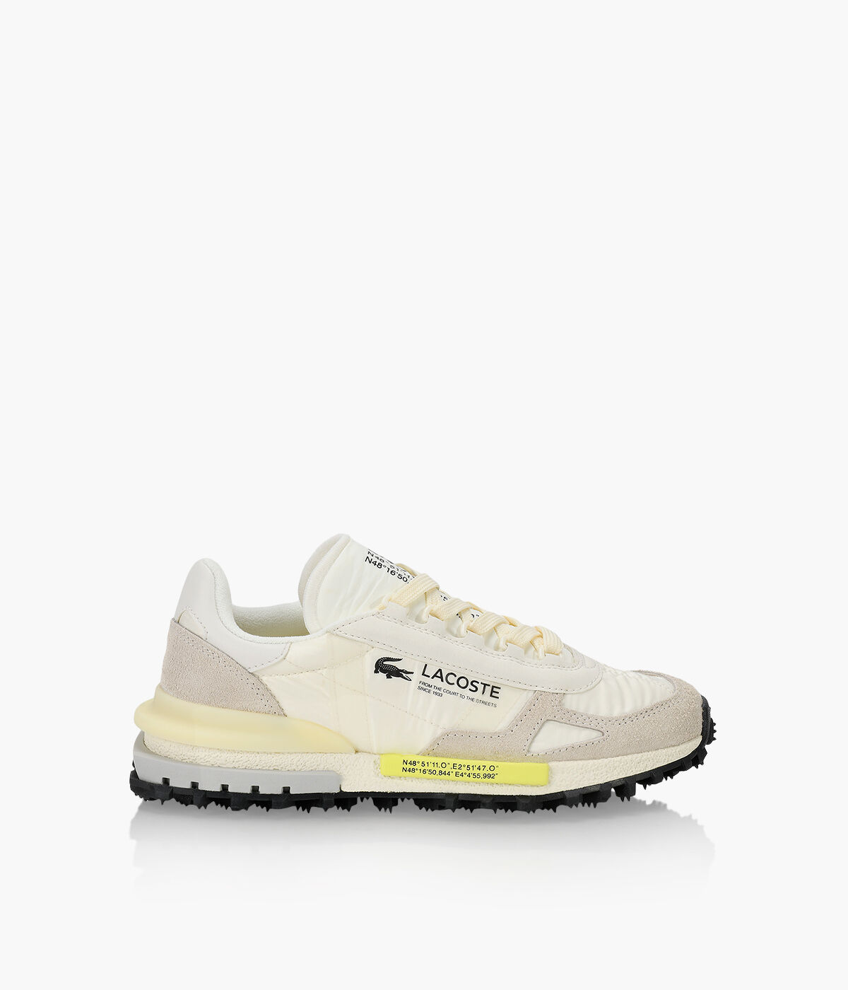 LACOSTE ELITE ACTIVE Fabric Browns Shoes