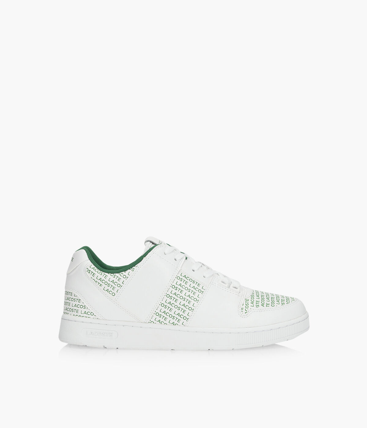 all white lacoste