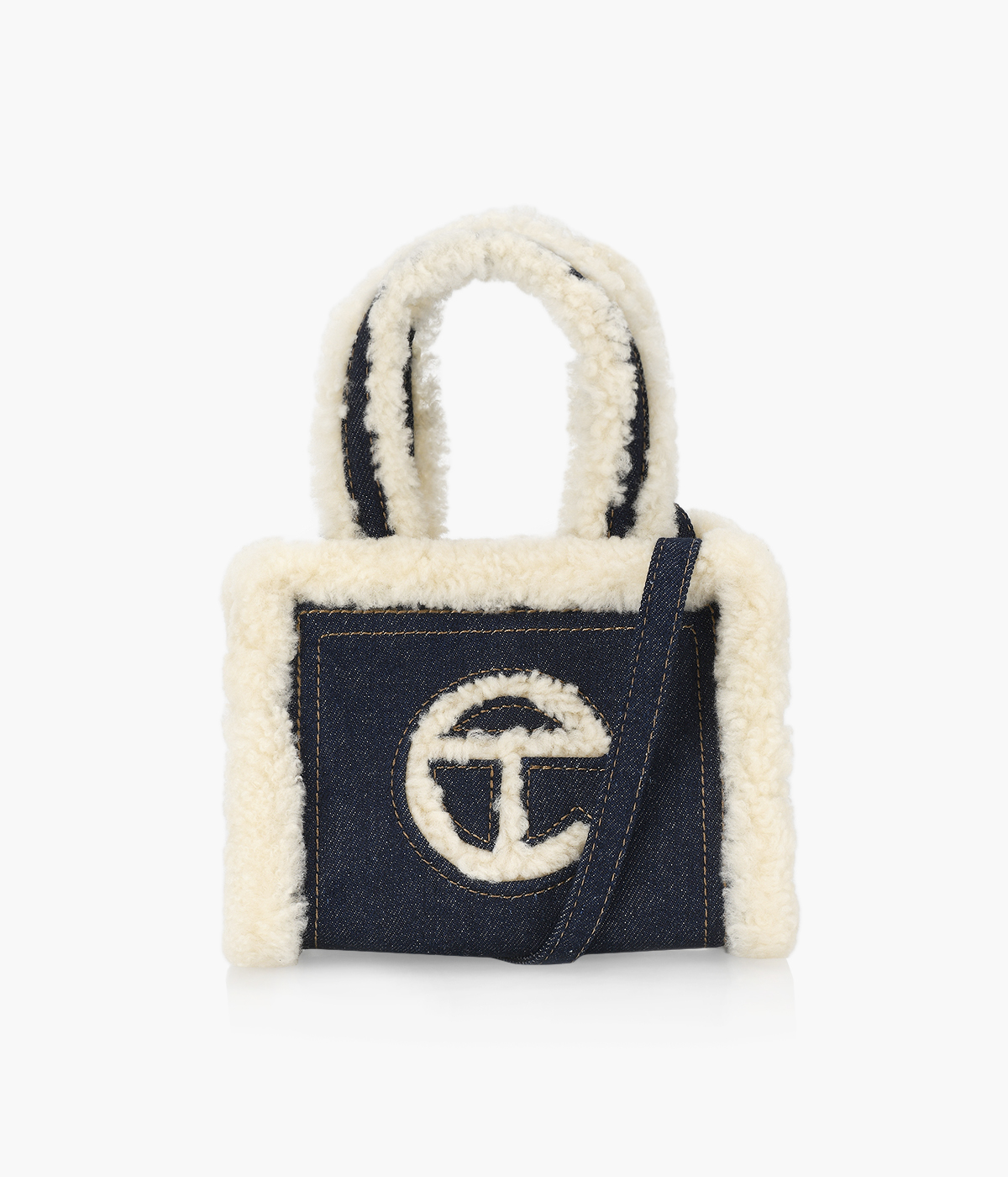Ugg×Telfar small shopper ショルダーバッグ ベビーブルー