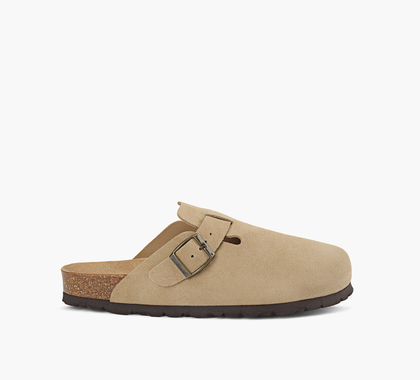 BROWNS AUGUST CLOG Suede Browns Shoes