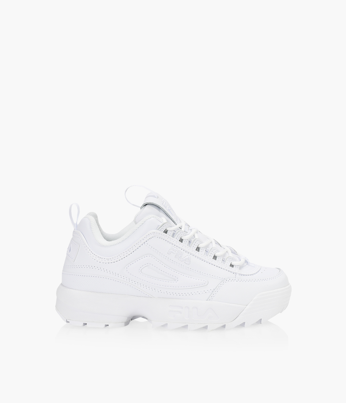 FILA DISRUPTOR 2 PREMIUM - White Leather + Synthetic | BrownsShoes