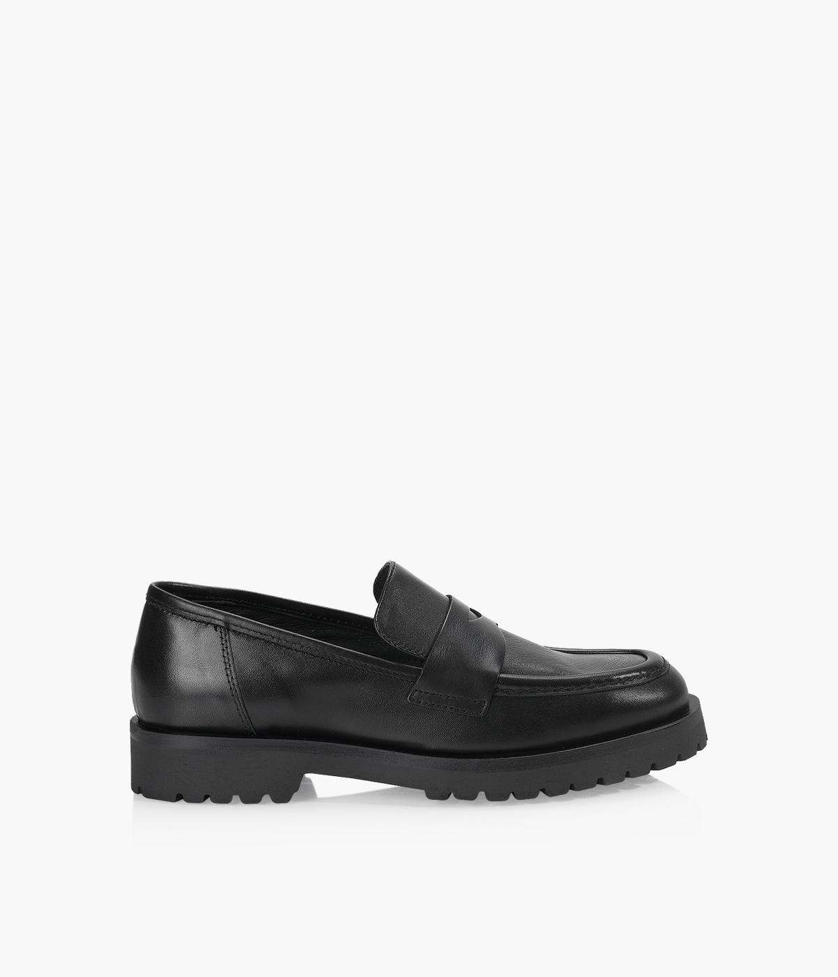 BROWNS DIANA LOAFER Black Browns Shoes
