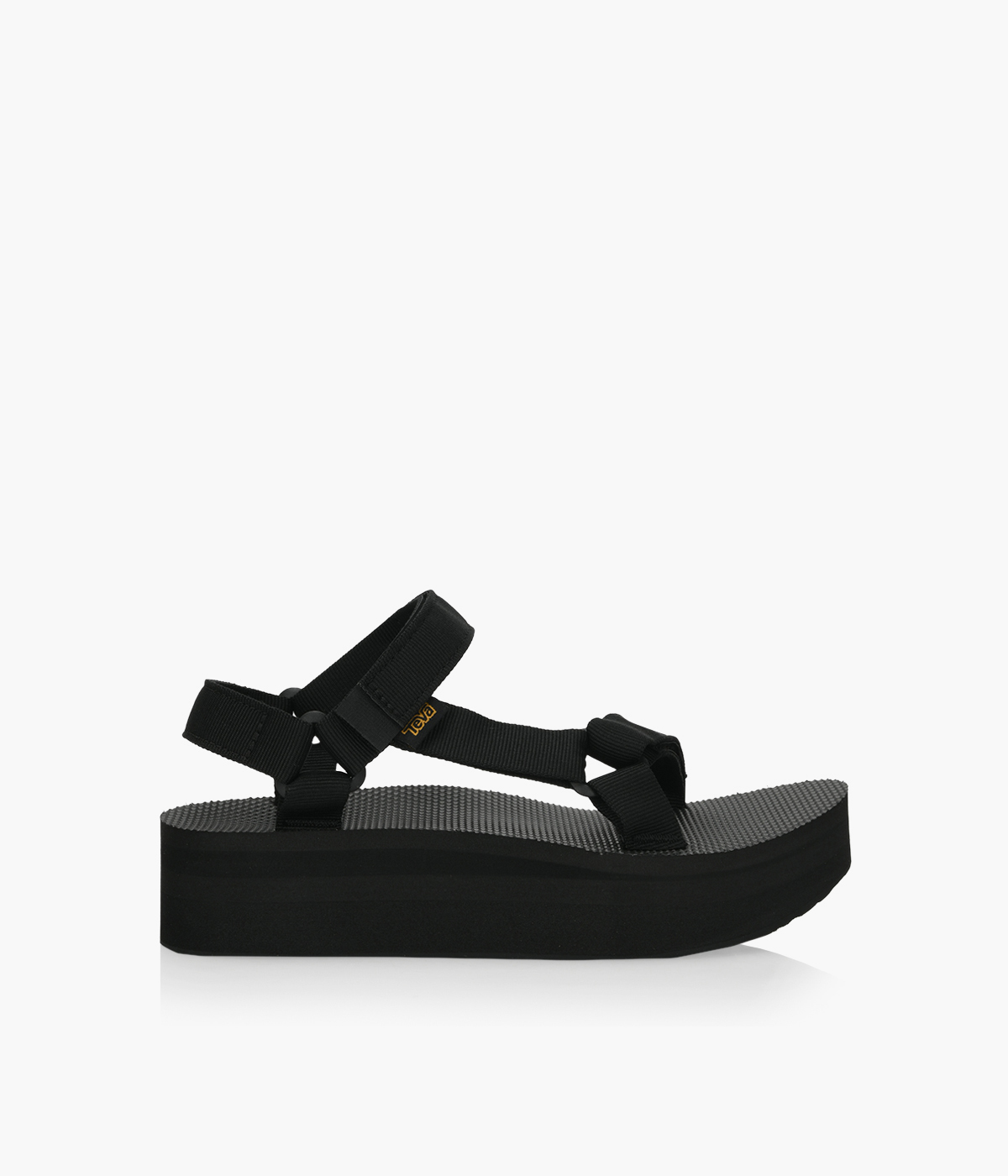 Platform black tevas clearance