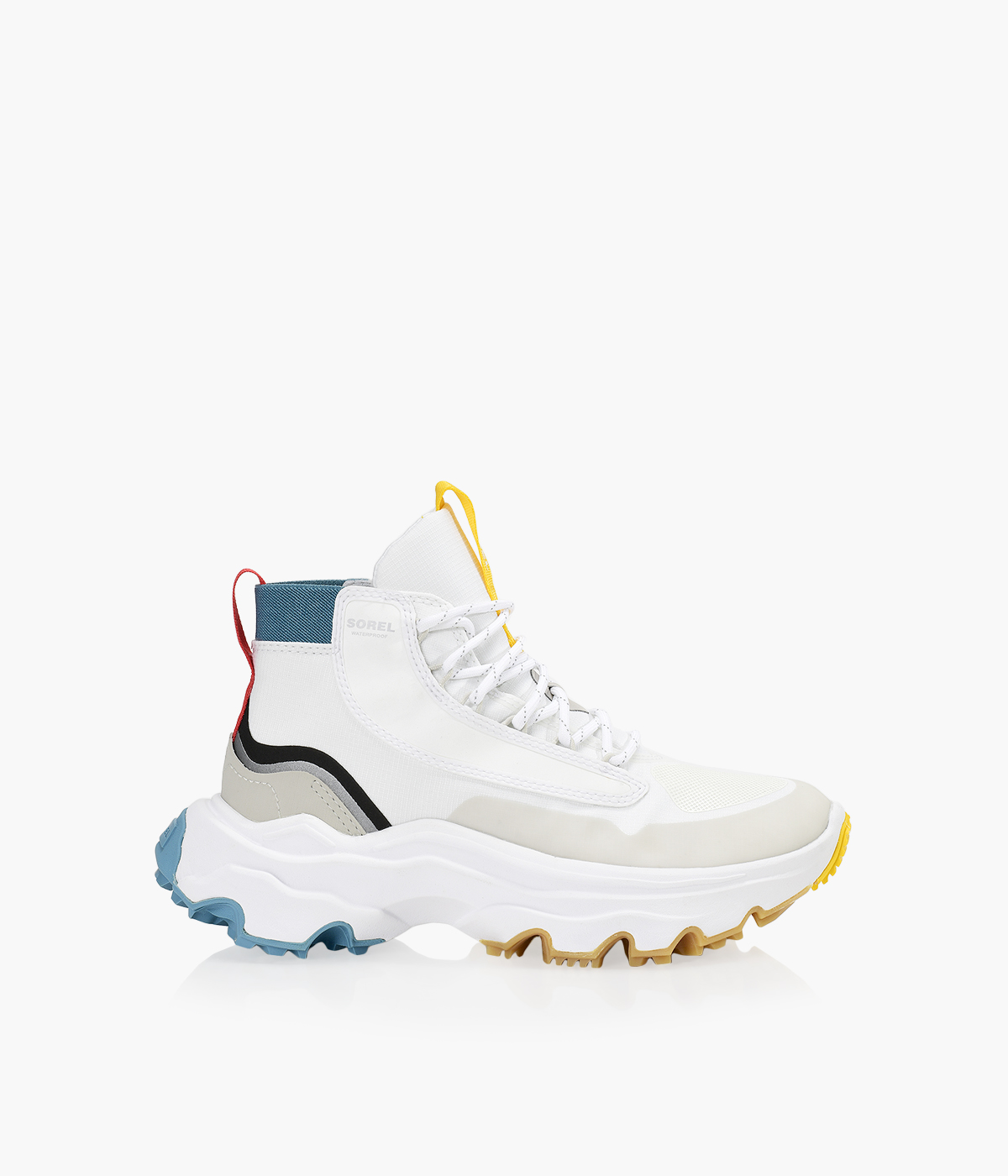 SOREL BREAKTHRU VENTURE MID White Synthetic Browns Shoes