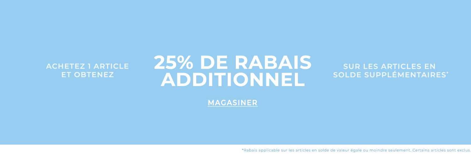 Extra 25% OFF Additional Sale Items